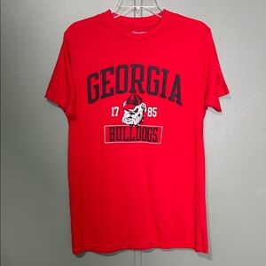 Georgia Bulldogs Champion Red T-Shirt 1785 NWOT Size Medium